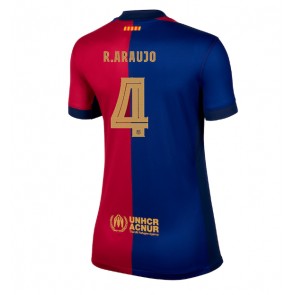 Barcelona Ronald Araujo #4 Hemmatröja Kvinnor 2024-25 Kortärmad